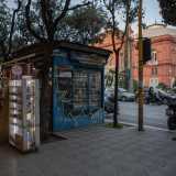 Le edicole presenti su corso Cavour (ce ne sono in tutto cinque), sono tutte storiche: aperte tra gli anni 10 e gli anni 30 del 900